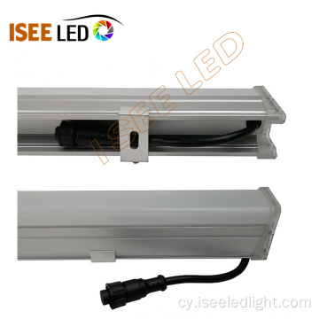 Rheolaeth DMX tiwb RGB LED Disgleirdeb Uchel